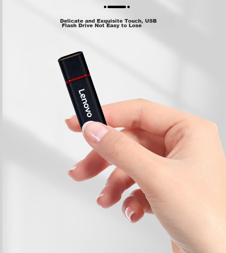Lenovo 4GB USB2.0 Bid USB Flash Drive SS160, Professional Bidding USB Drive for Company And Enterprise, Black 8