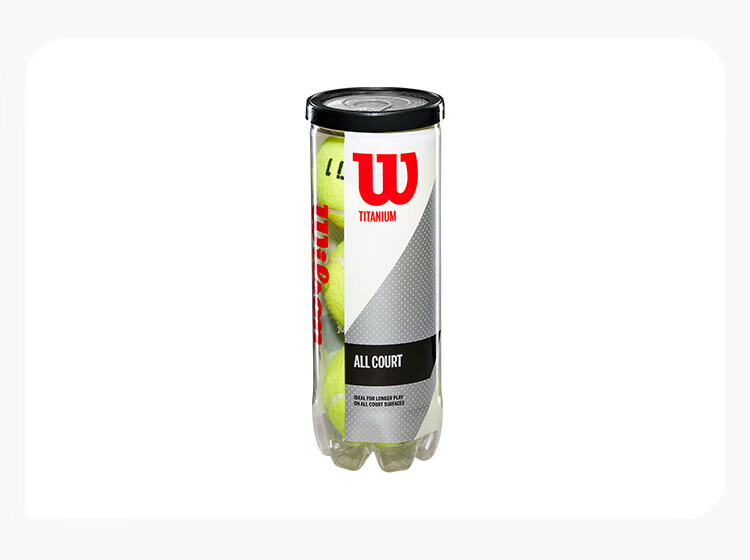 Wilson Titanium Training Tennis Balls, 3-Pack [Random Number on Ball] 5