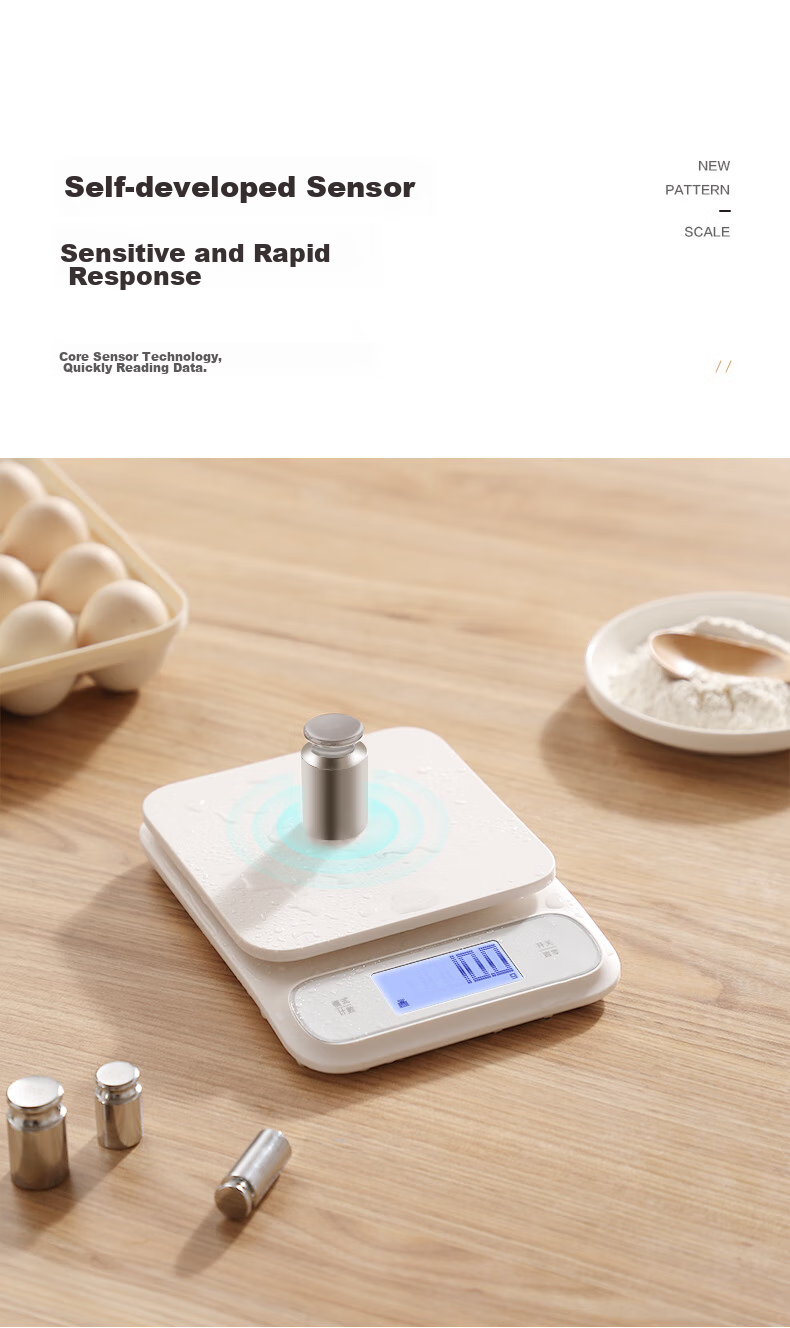 Xiangshan Electronic Scale, Waterproof Kitchen Scale IPX6, Coffee Scale, Baking Scale, 0.1g High Precision, Rechargeable Model 10