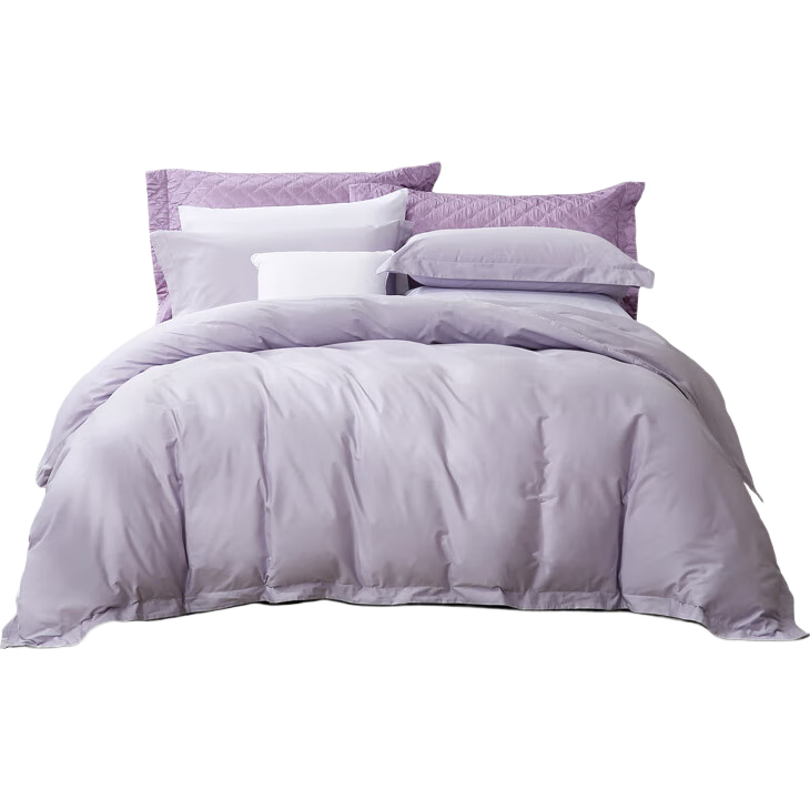 FUANNA Duvet Cover, Single Piece, Pure Cotton Quilt Cover, 100% Cotton, Bed Protector, for Single Student Dormitory Mattress Cover, Fits 1.2-Meter Bed