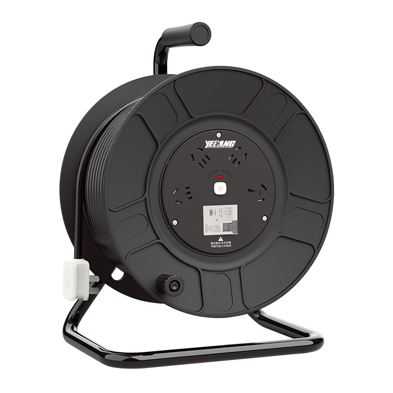 Yelang YLD3032 Mobile Cable Reel, Empty Reel without Wire, 250V, High Power Leakage And Overload Protection, Master Control Switch, Cable Winder, Wire Reel