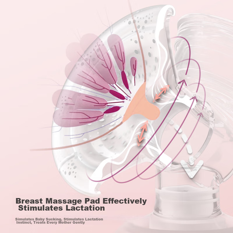 AVENT Philips Heart Joy Box Electric Single-Sided Breast Pump, Automatic Massage Milk Extractor