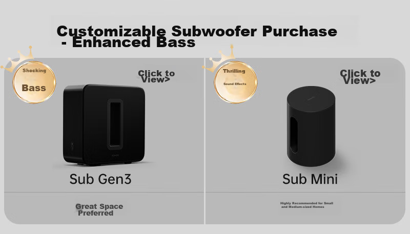 SONOS Era100 WIFI Wireless Bluetooth Speaker, Surround Combinable, Home Theater, Mini Sound System, One Upgraded Version, Home Desktop Living Room, White 7