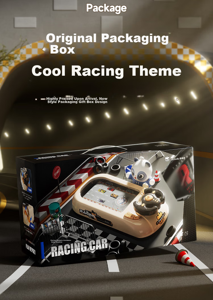 Taodudu Racing Adventure Car Game Machine for 3-6 Year Old Boys And Girls, Multi-Functional Children's Toy Table 7