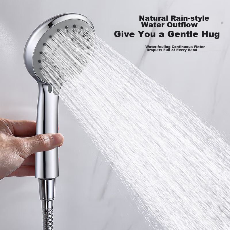 Larsd Handheld Shower Set, Shower Head Set, Three-Level Bathing Handheld Shower Head Set, 2-Piece LD3513