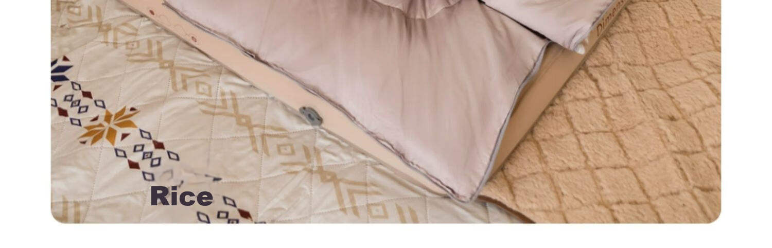CAMEL Outdoor Double Sleeping Bag for Adults, Warm Camping Sleeping Bag, Thickened Spring Cold-Resistant Lightweight Anti-Dirt Sleeping Bag 5150A 9