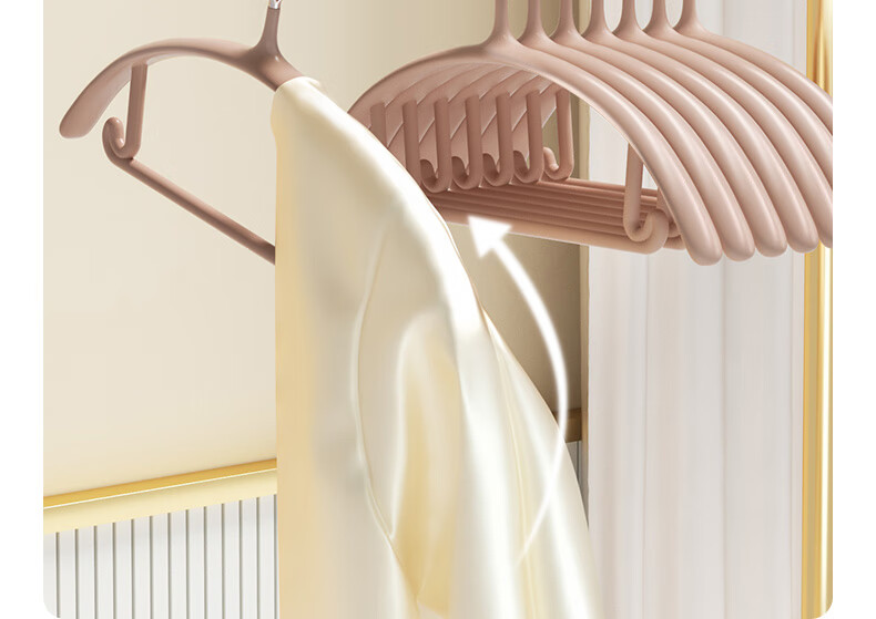 Siwangongli Clothes Hanger, Home Use, Non-Slip, Anti-Shoulder Angle, Thickened And Reinforced, for Hanging Large Clothes 10