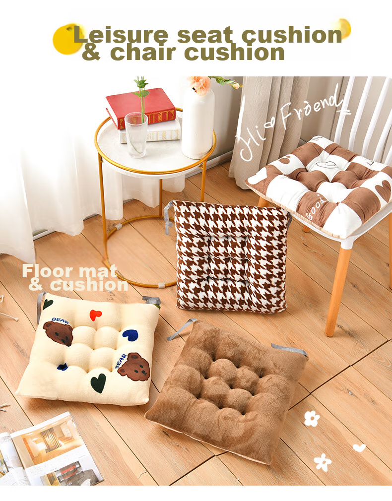 Jingxun Chair Cushion, High School Student Seat Pad, Classroom Stool, Office Chair Cushion, Long-Sitting Aid 9