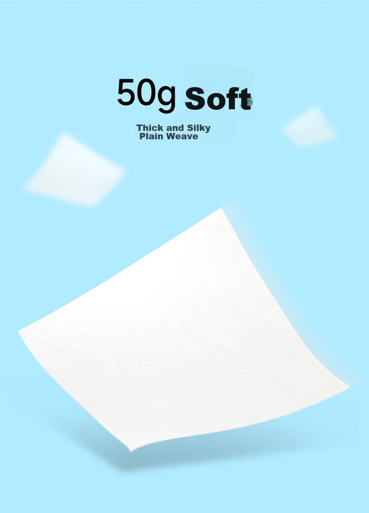 Mianshang Disposable Face Towels for Newborns And Infants, Children's Baby Face Towels, 6 Packs, Pure Cotton Soft Towels 3