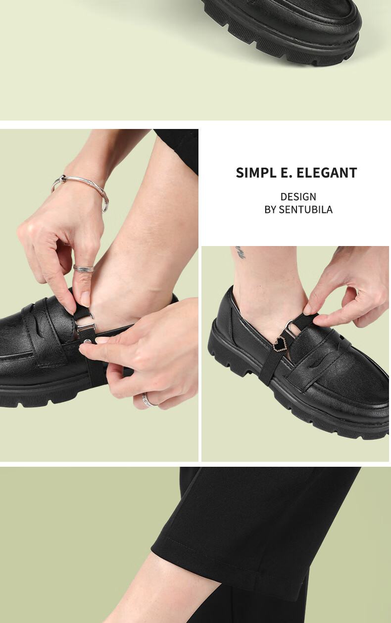 FOOTOPPO High Heel Shoe Strap for Women, Anti-Slip Back Fixing Device, Shoe Size Adjustment Band 11