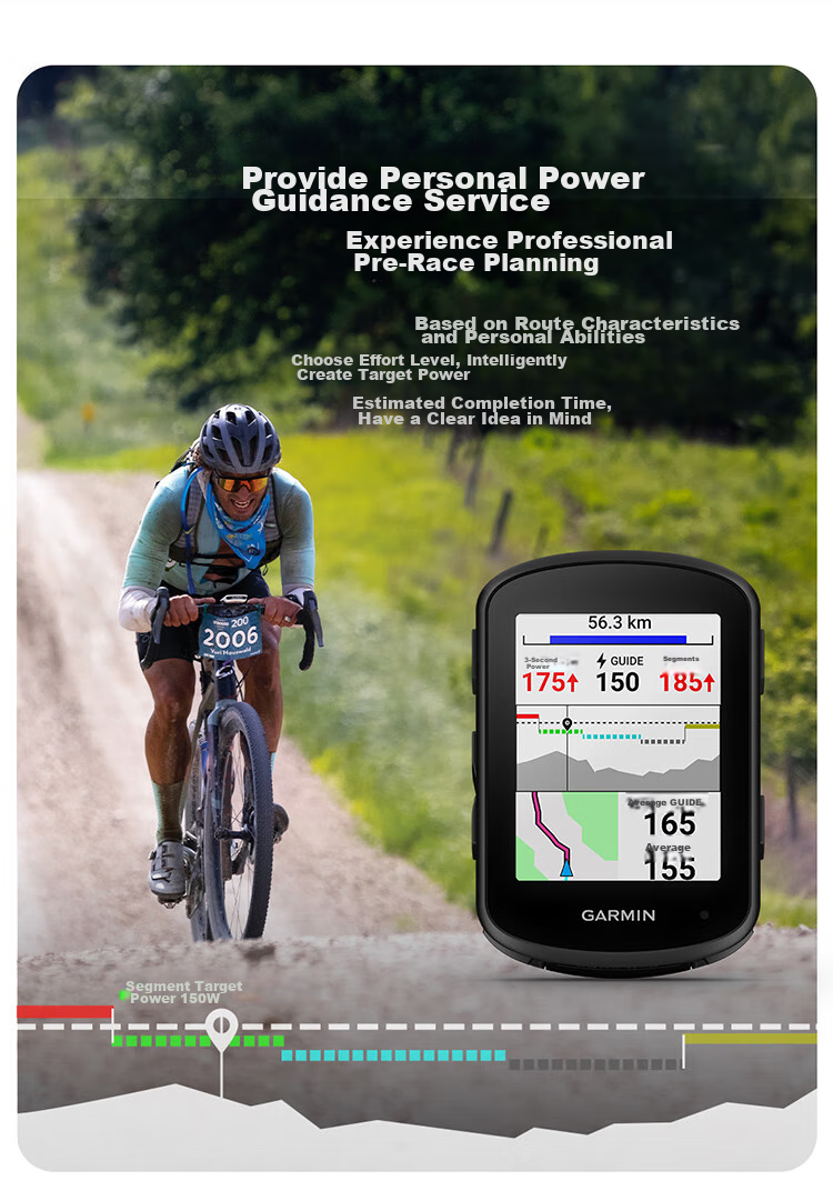 GARMIN Edge540/840 Bicycle Computer Silicone Protective Case, Shockproof, Flexible, Wear-Resistant, Red 8