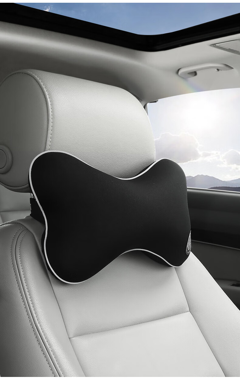 GiGi Car Headrest, G-1063 Space Memory Foam Bone Pillow, Vehicle Neck Pillow, Headrest, Apricot Color 13
