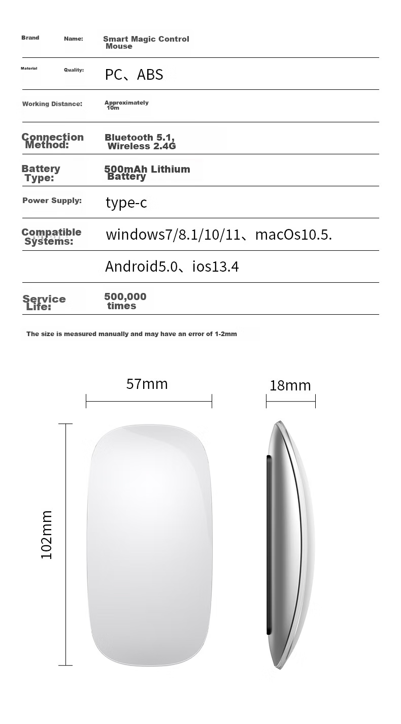 Bkayp [2026 Best-Seller List] Wireless Bluetooth Mouse And Keyboard Combo for Apple, Compatible with IPad Tablet, MacBook Laptop, Office Use, Rechargeable, Certified Battery 9