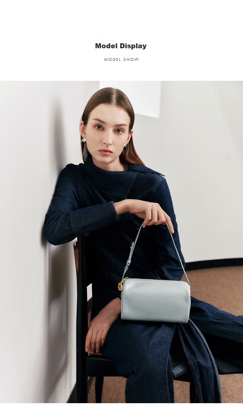 HR Handbag, Women's Shoulder Crossbody Bag, High-End Lambskin Pillow Bag, Birthday Gift for Girlfriend 3