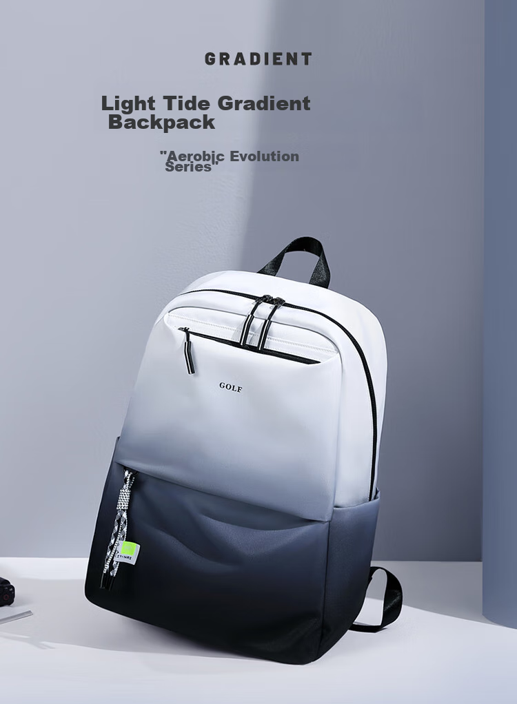 GOLF Backpack for Men, Travel Bag, 15.6/16 Inch Laptop Backpack, Gradient Design, Business Commute Backpack for Students And Professionals 2