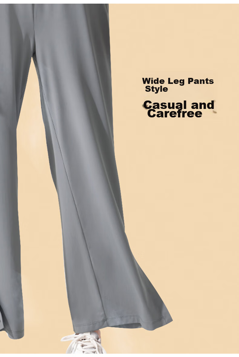 Beneunder Women's Wide-Leg Sports Pants Breathable Quick-Dry Sun-Protective Loose Fit AS010 3