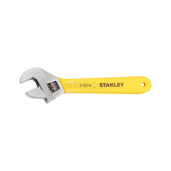 STANLEY B Series Plastic-Coated Handle Adjustable Wrench 8"/200mm STAD01008-23