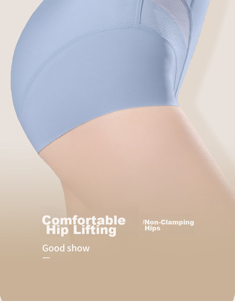 Bejirog Summer Thin Tummy Control Pants, High-Waisted Shaping And Butt-Lifting Underwear for Women, Postpartum Waist Slimming Safety Shorts 19