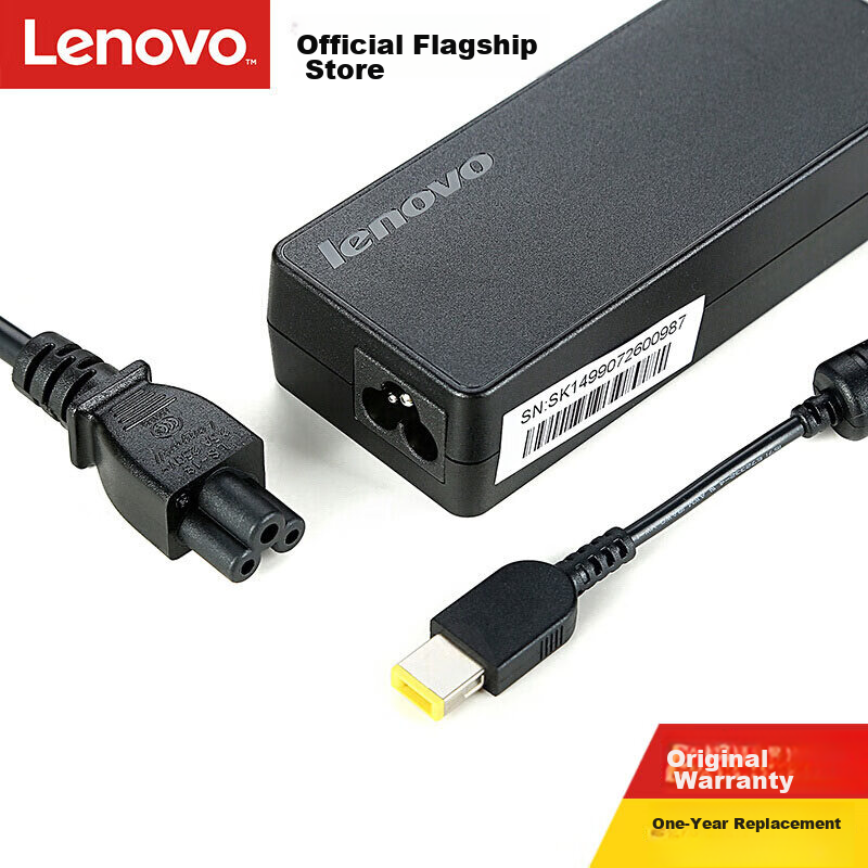 Lenovo Original Laptop Charger, Rescuer Xiaoxin Rui7000 Y7000 Y700 Power Adapter, ThinkPad Charger Power Cord, 20V6.75A 135W Square Port
