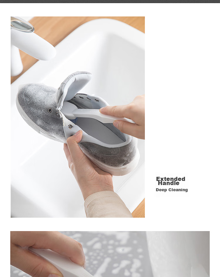 CHAHUA Large Laundry Brush Set [2 Pieces Total], Multi-Functional Shoe Cleaning Tool for Home Use, Random Color 6