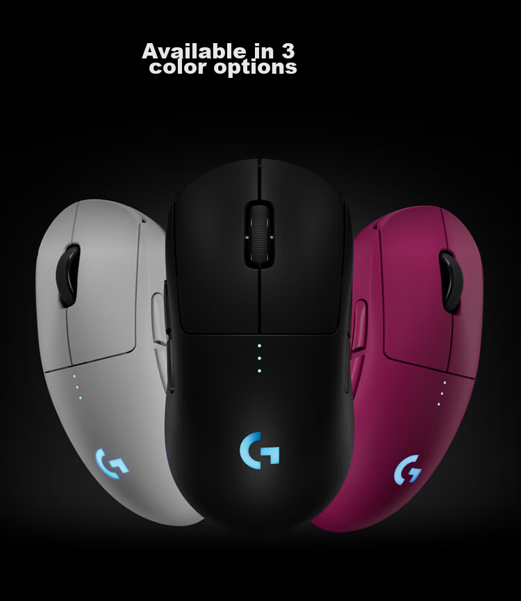 G GPW Fourth Generation Zhuque Wireless Gaming Mouse, HERO2 Sensor, Symmetrical Design, FPS Valorant Delta, Esports-Level Wireless Technology, White 8