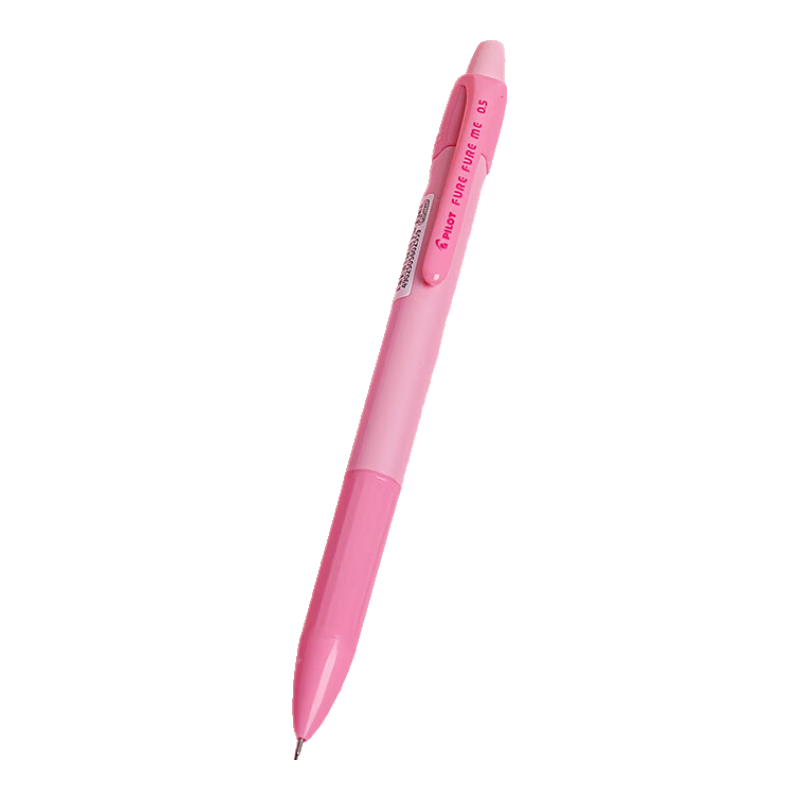PILOT Colorful Wobble Mechanical Pencil for First Grade Elementary School Students, Exam Pencil, Children's Stationery, Sketching Pen with Eraser HFME-20R 0.5mm Coral Pink