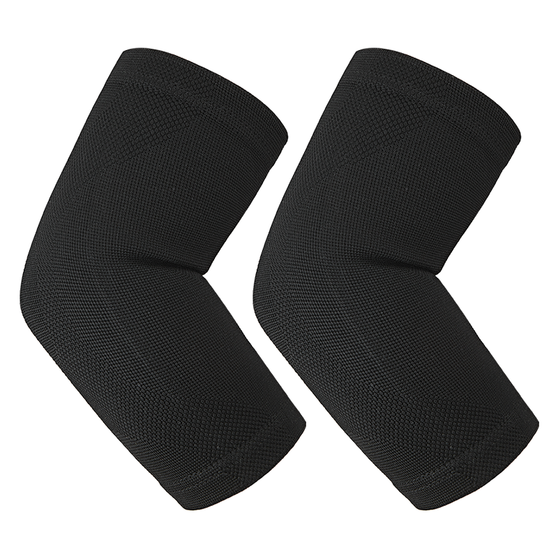 JD Original E300 Elbow Guard, Warm Joint Protection Sleeve, Tennis Elbow Sports Arm Brace, Knitted High-Elastic Breathable, One Pair, Size L