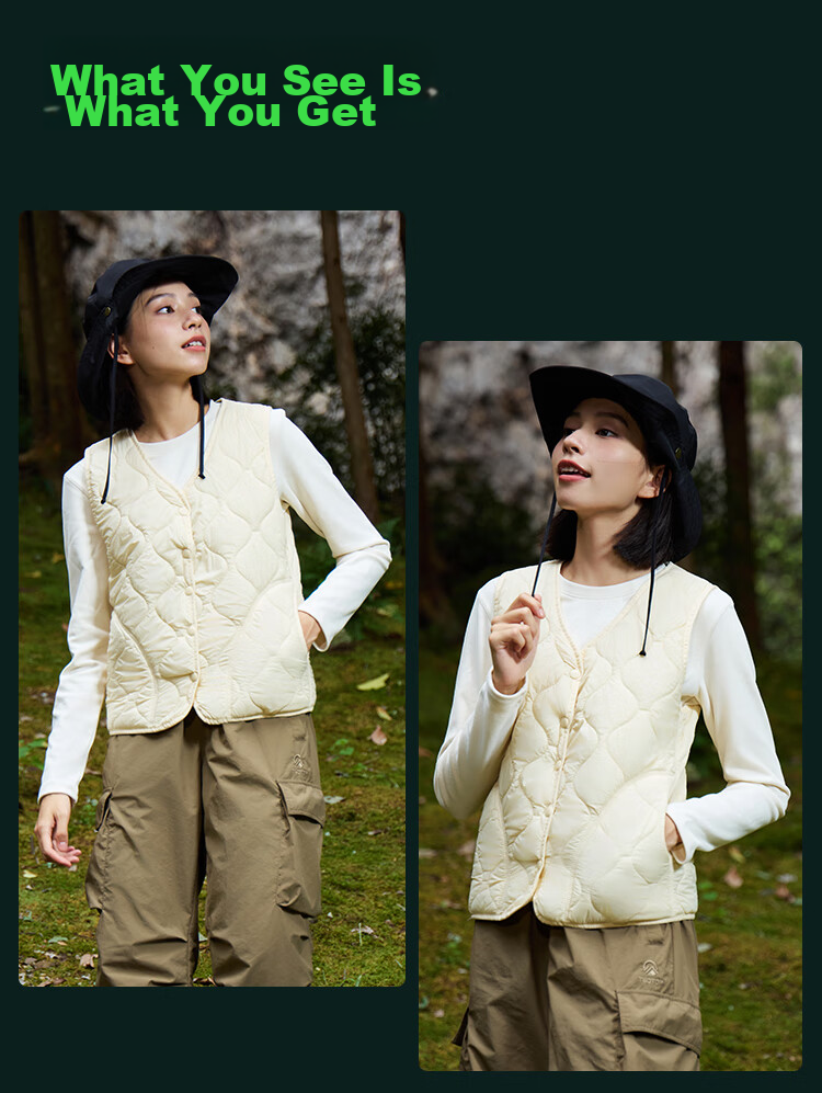 Xiongmaoxiangban Women's Wool Vest for Autumn And Winter, Fashionable And Stylish High-Quality Outer Wear, Thickened Fleece-Lined Vest, 2025 New Style 16