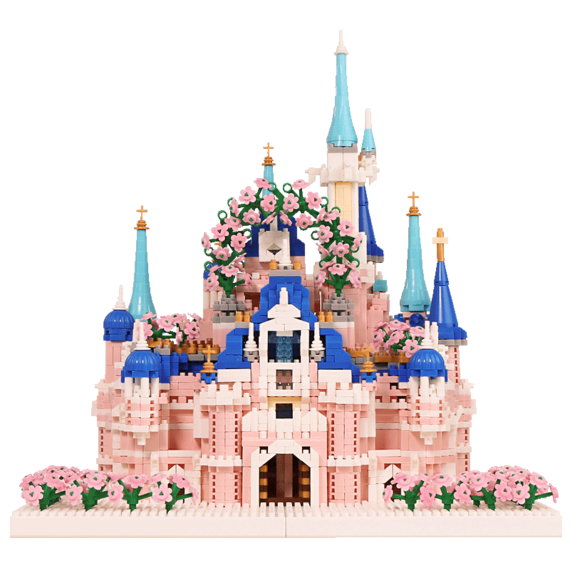 Dayishou Building Block Castle, High Difficulty, Girls' Toy, for Children Aged 6-15, Birthday And Qixi Festival Gift