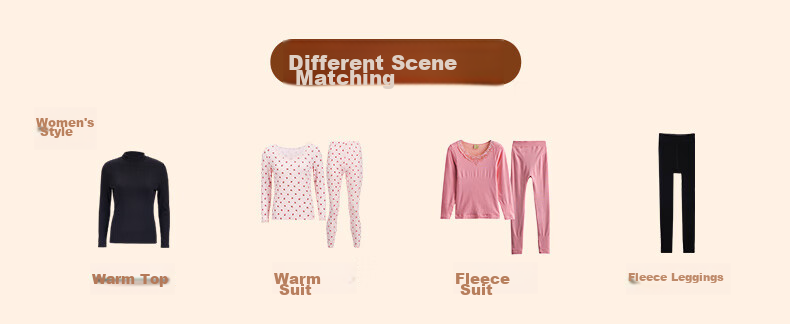 Fenteng Women's Thermal Underwear Set [Moisturizing Plant Coconut Oil] 10A Antibacterial 2025 New Autumn Long Johns Set 16