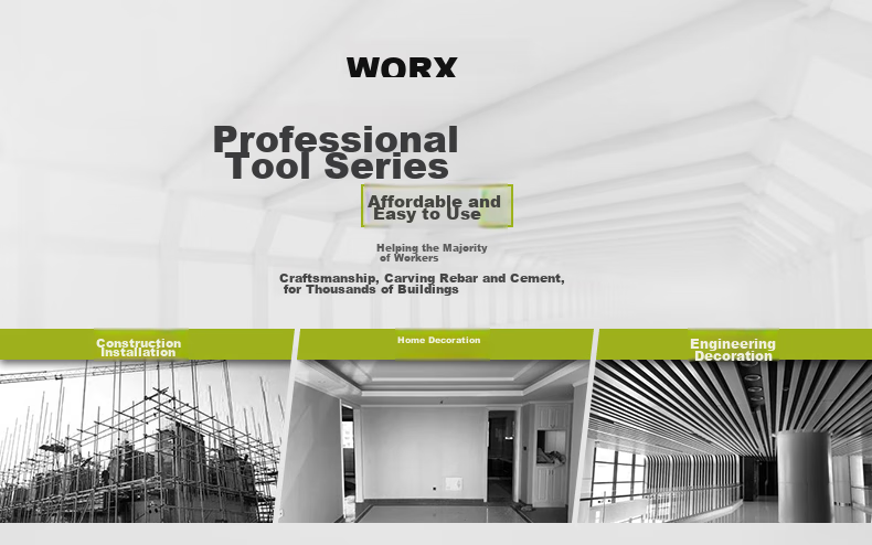 WORX 20V Brushless Cordless Rotary Hammer Drill WU388.4 (5.0 Dual Battery) Lithium Battery Electric Pick Hammer Drill for Concrete 2