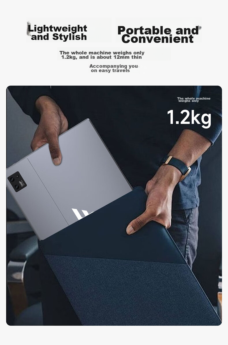 Founder Lingyue Series Laptop [Subsidies], Lightweight Notebook, 10.1-Inch Mini Tablet PC, Two-In Dedicated Office Laptop, 128GB High-Performance Ultra-Thin Portable Computer 14