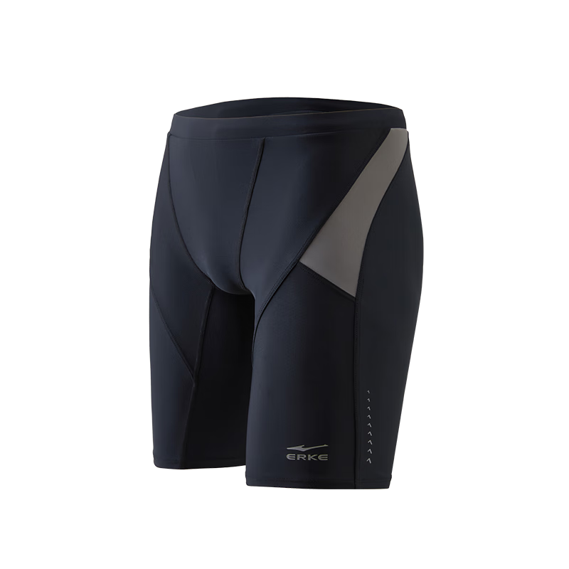 ERKE Swimming Trunks for Adult Men, Boxer Style, Anti-Embarrassment, Non-Binding Swimwear, Professional Quick-Dry, Suitable for Hot Springs And Swimming