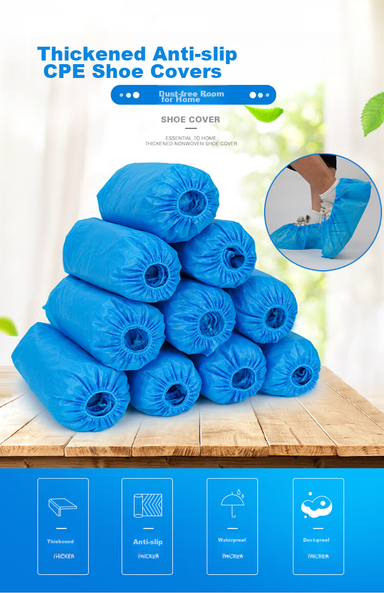 INTCO Disposable Nitrile Gloves, 100 Pieces, Large Size, Thickened, Durable, for Beauty, Kitchen, And Household Use 1