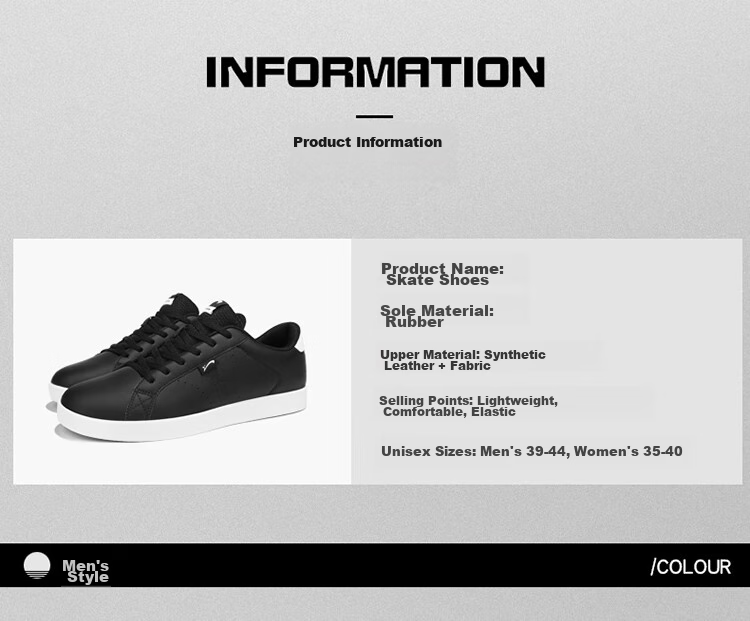 Guirenniao Men's Shoes Spring And Summer Casual Sneakers Trendy Skateboard White Shoes Sports Shoes White/green Tail 42 5