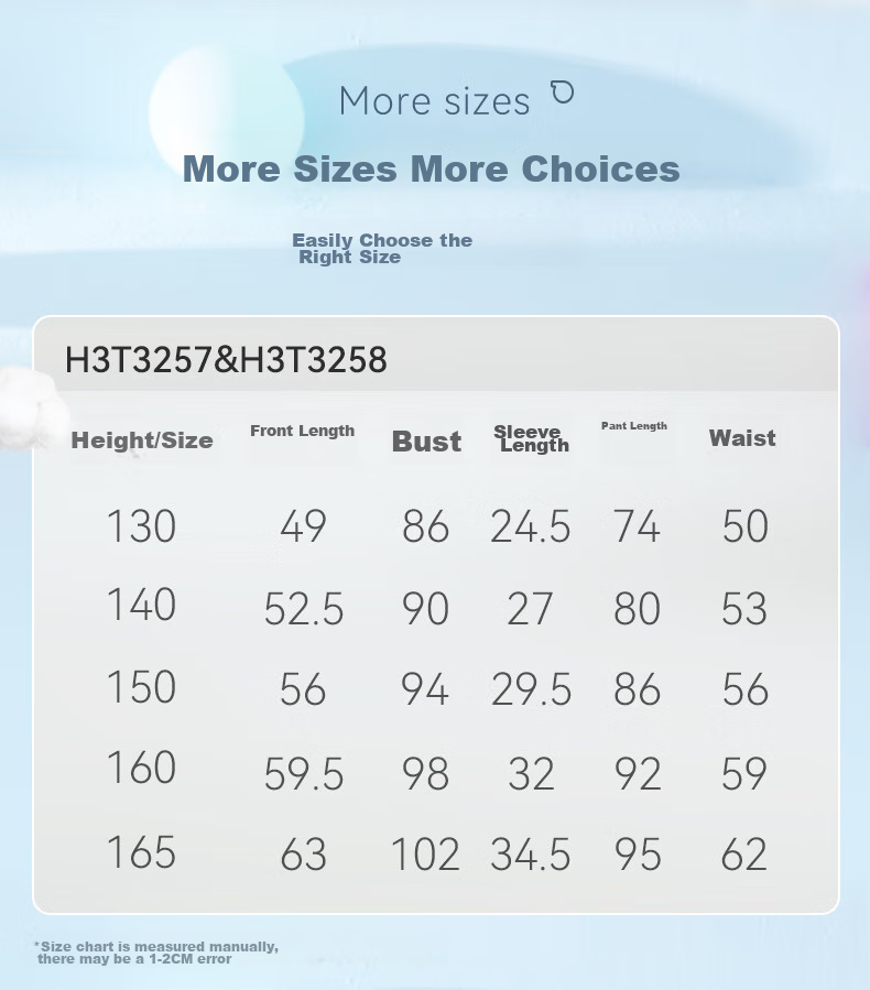 Hodo Children's Pajamas, Cotton Short-Sleeve Thin Summer Air Conditioning Wear, Boys And Girls Home Wear, Cool-Feeling Set, 3257 Mublan, Size 130 11