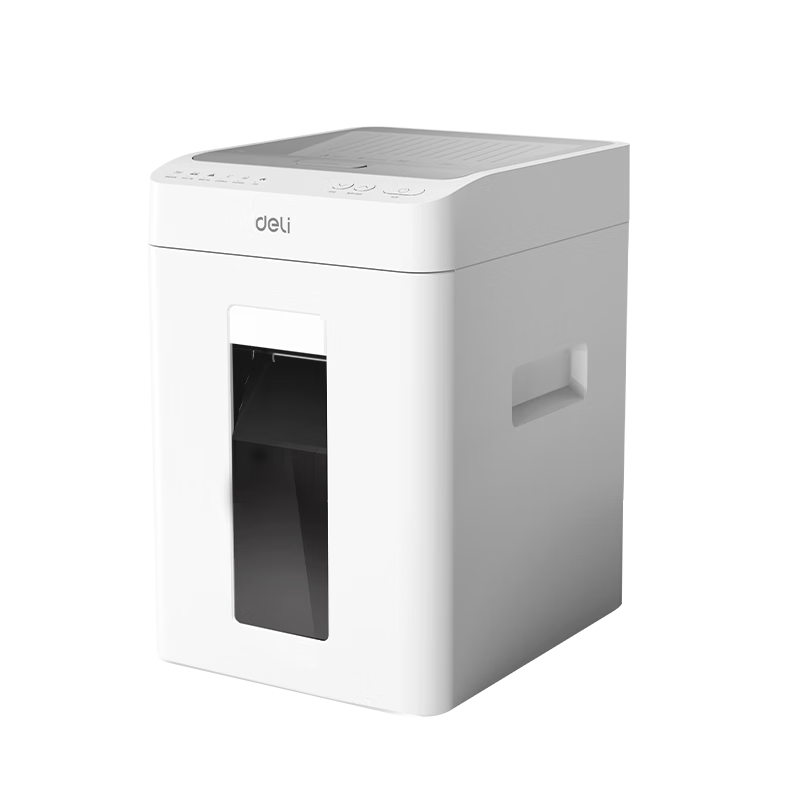 Deli Automatic Paper Shredder, Level 5 Security, 100 Sheets, 60 Minutes Continuous Shredding, Large Heavy-Duty Office-Specific Document Shredder, 26L Paper Bin-Style G4