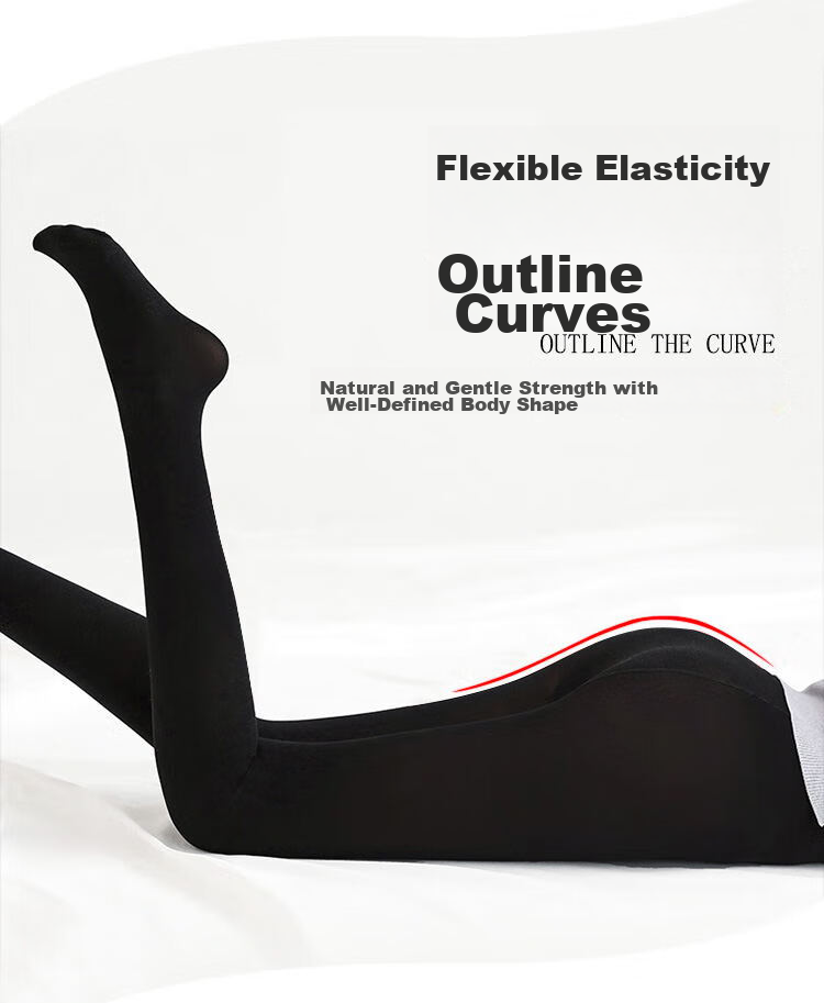 Nanjiren [Shinny Leg Miracle] 2026 Spring New Base Layer Leggings, Slimming Pressure Slimming Pantyhose, 2-Piece Set 14