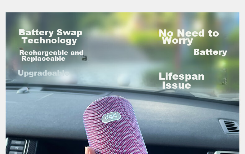 DGQ Car Air Purifier, Removes Odors from Cars, Eliminates Formaldehyde And Smells in New Cars, Uses Ozone to Remove Odors And Formaldehyde from Vehicles 38