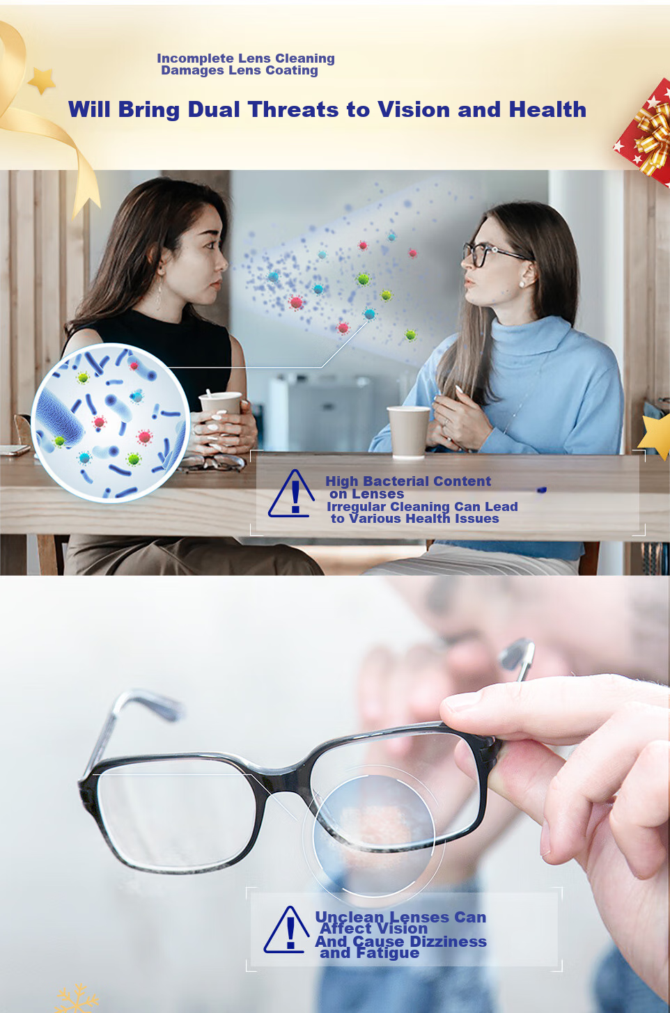 ZEISS Lens Cleaning Paper, Eyeglass Wipes, Camera Lens And Film Cleaning Wipes, Disposable Lens Cleaning Tissues, Portable Individually Wrapped, 120 Pieces Per Pack 2