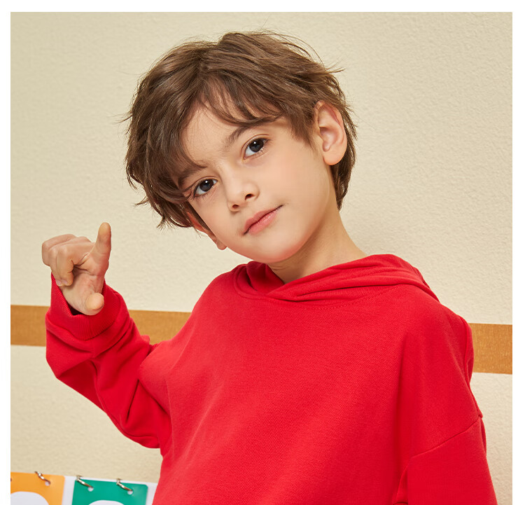 Baleno Boys' Sweatshirt, Spring And Autumn Thin Cartoon Cool Pullover Top, Children's Autumn Hooded Sports Jacket 15