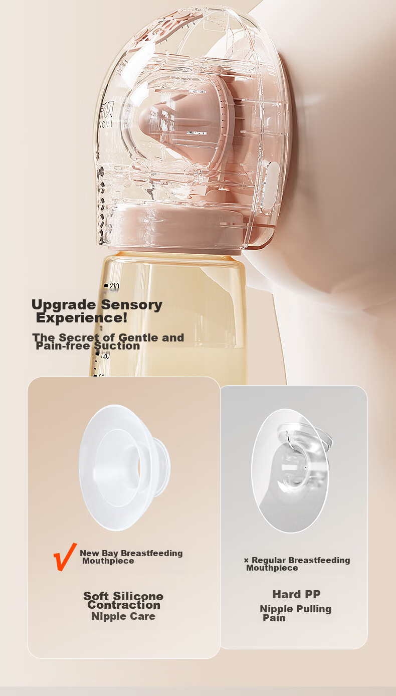 Xenbea Wearable Breast Pump with Bottle 8113-1 12