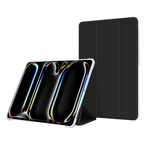 ALittleFlower [Over 100,000 Sold Online] Protective Case for Apple IPad Pro 11-Inch, Compatible with IPad Pro M5/M4, Slim Soft Shell, Graphite Black