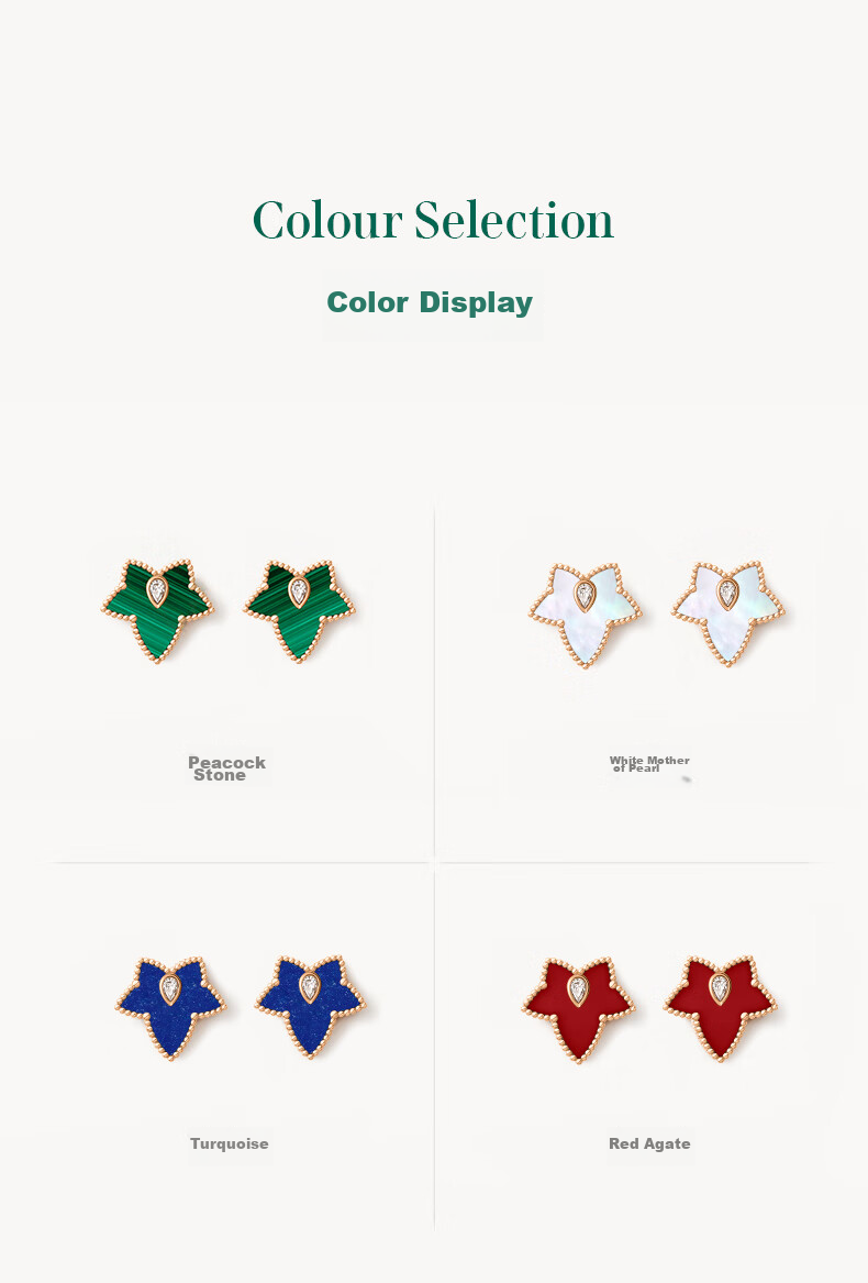 LOLA ROSE Evergreen Ivy Silver Stud Earrings, Elegant Birthday Gift for Wome 8