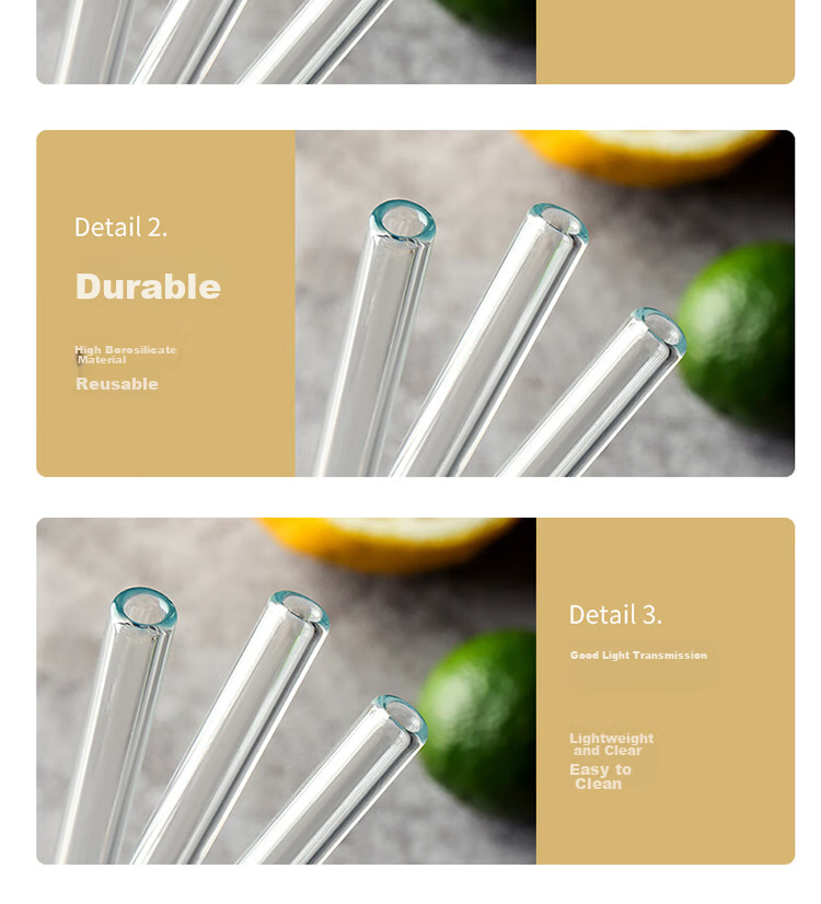 BJ High Borosilicate Pipette Set, Cold And Hot Resistant Non-Disposable Pipettes And Stirring Spoons, 4 Pipettes + Storage Box + Pipette Brush 11