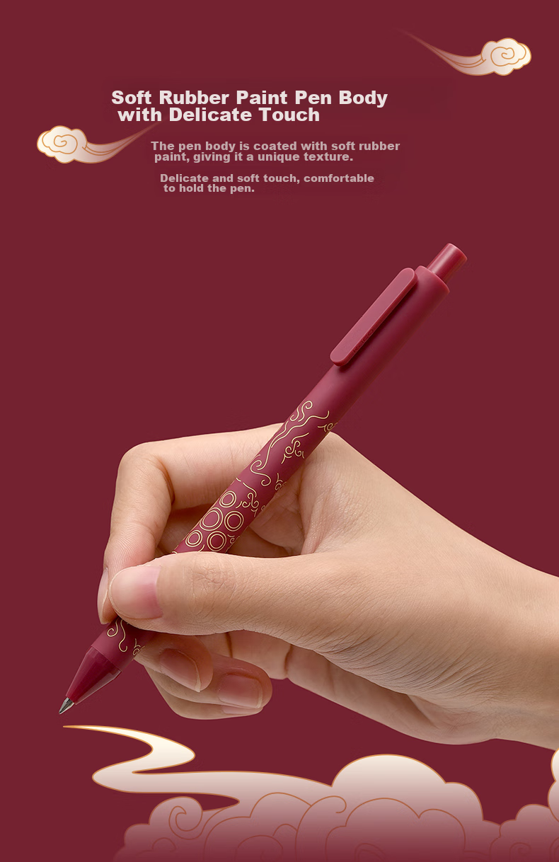 [Back to School Essential] KACO Colored Retractable Gel Pen Set, National Museum Yan Yi Co-Branded Edition, 0.5mm Signature Pens, Journaling Pens, Multi-Color Ink Pens, 15 Pens/set K1015 22