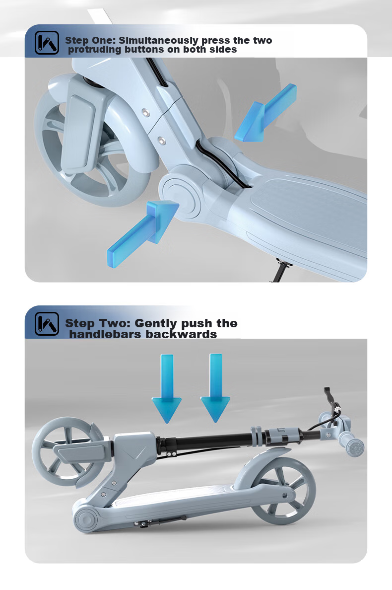 SWAY , SWAY Two-Wheel Scooter for Children Aged 5-13 And Adults, Youth Folding Kick Scooter 9