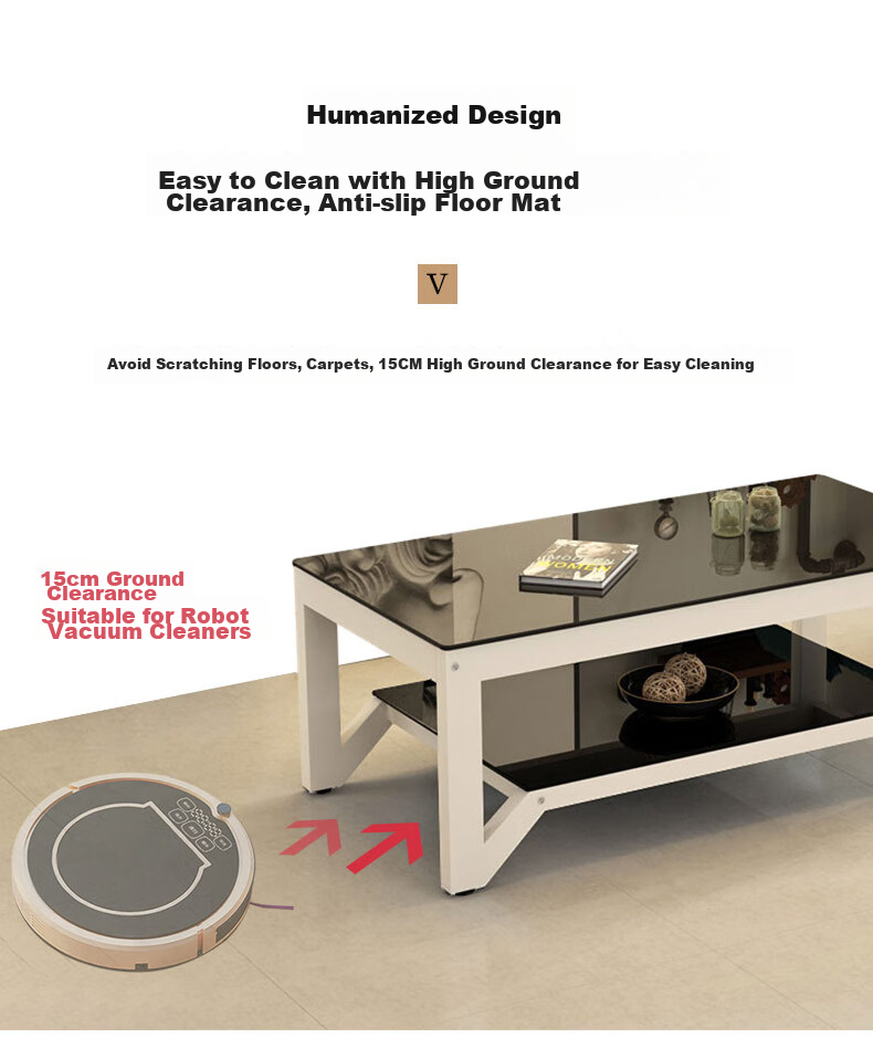 Fanshe Coffee Table, Living Room Coffee Table, Office Coffee Table, Home Living Room Glass Small Apartment Sofa Coffee Table, Modern And Simple 13