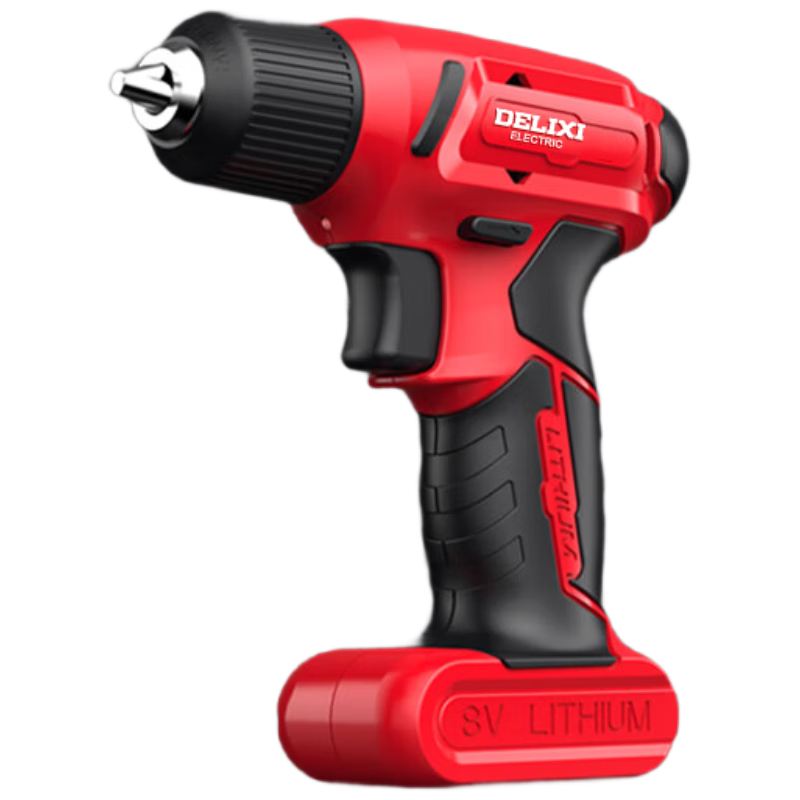Delixi Electric Drill Electric Screwdriver Cordless Drill Impact Set Lithium Battery Drill Handheld Drill Electric Power Tool Kit