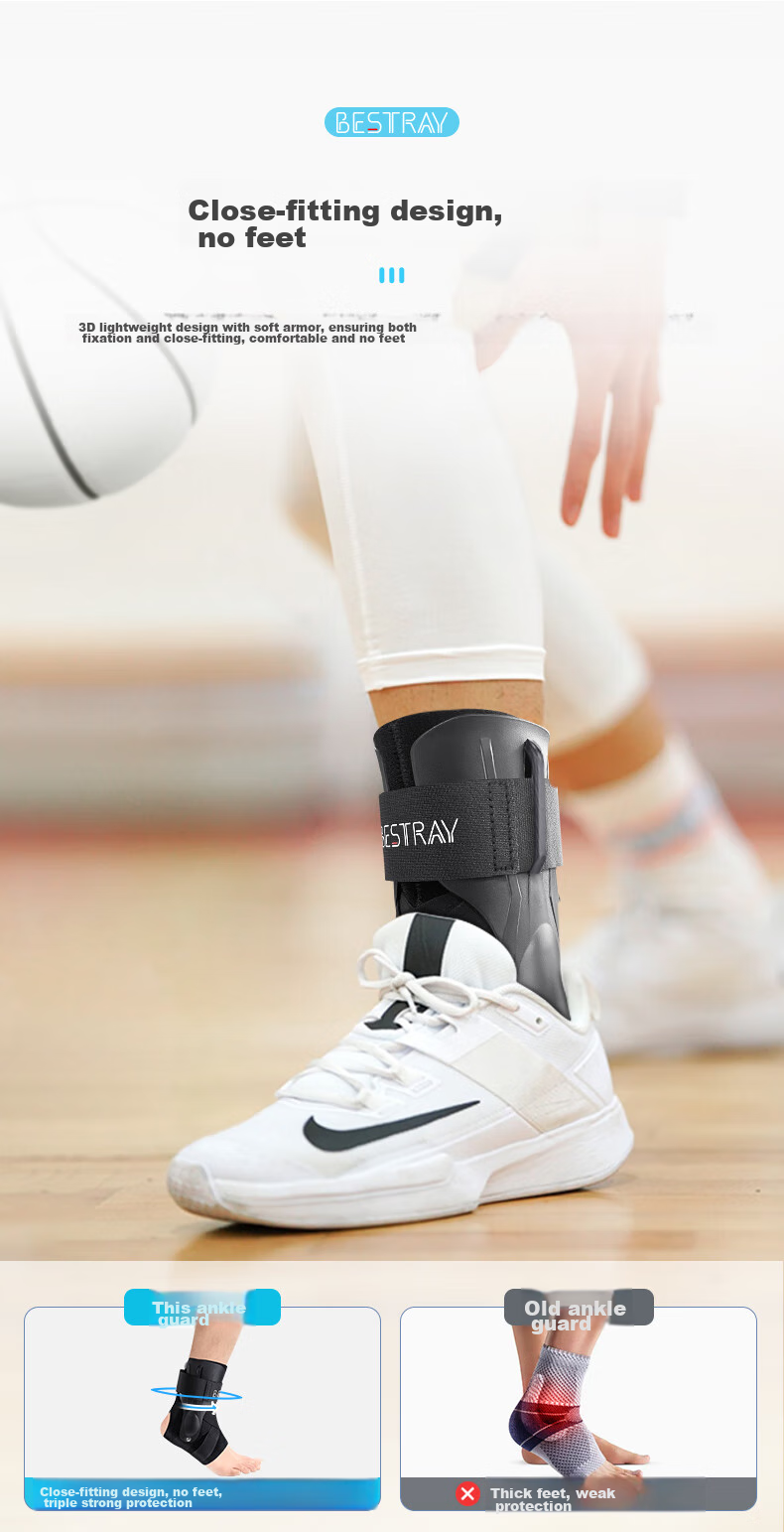 Bestray 3D Sports Ankle Brace, Basketball Anti-Sprain Foot Protector, Ankle Recovery Support, Ankle Joint Protection Sleeve 4